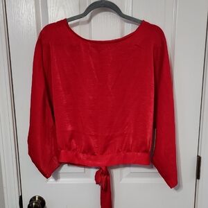 Elegant Jack Red Women's Top